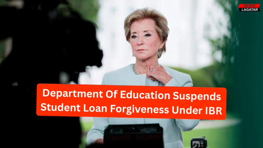 IBR Student Loan Forgiveness Paused
