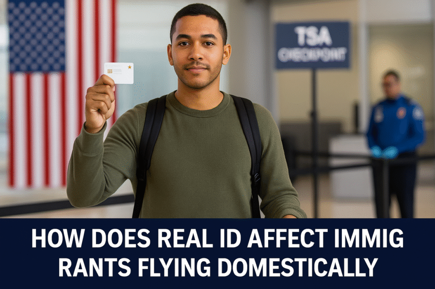 REAL ID affect immigrants flying domestically