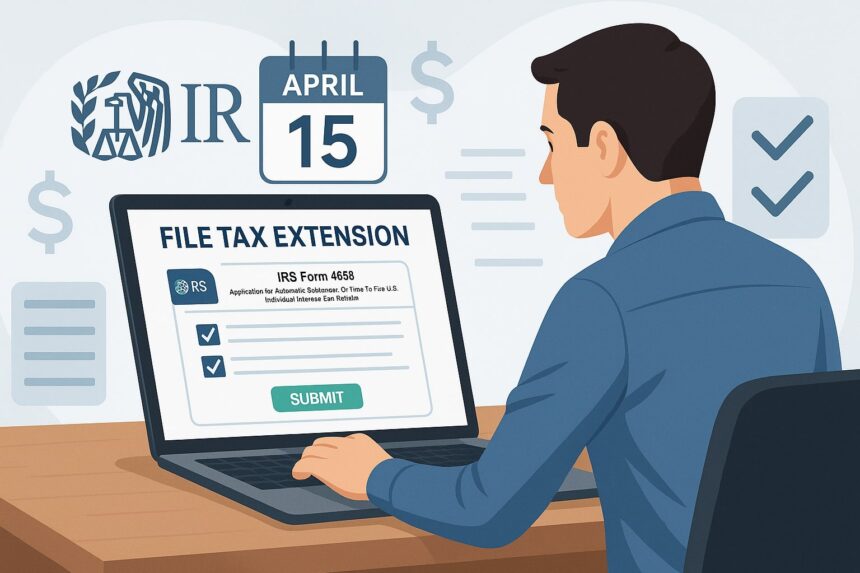 how to file for a tax extension online