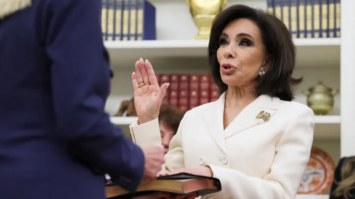 Jeanine Pirro, former Fox News host and veteran prosecutor, confirmed by Senate as U.S. Attorney for D.C. after Trump’s initial pick was withdrawn.