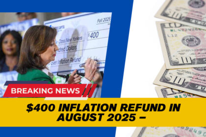 $400 Inflation Refund in August 2025
