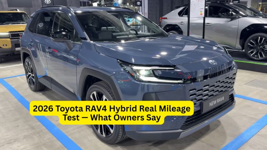 2026 Toyota RAV4 Hybrid Real Mileage Test