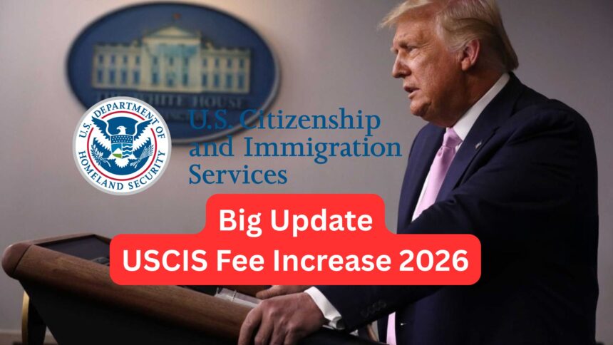 USCIS Fee Increase 2026