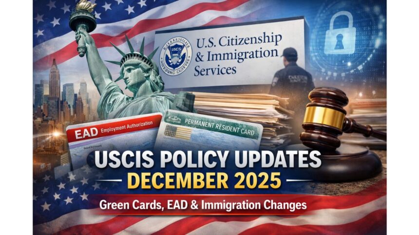 USCIS Policy Updates December 2025