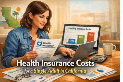 how much is health insurance a month for a single person in California