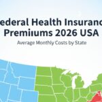 federal health insurance premiums 2026 USA