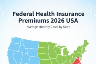 federal health insurance premiums 2026 USA